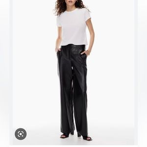 BABATON BAZAAR VEGAN LEATHER PANT